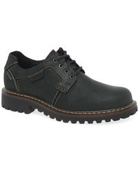 Josef Seibel Chance 08 Mens Waxed Brown Waterproof Casual Shoes Colour - Black