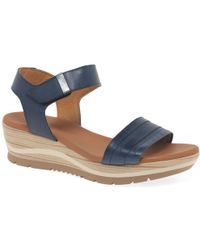 Paula Urban Bay Womens Wedge Heel Sandals Amazon Co Uk Shoes Bags