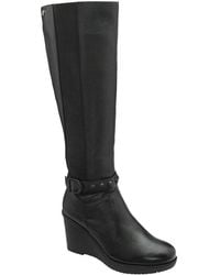 Ravel - Arkle Knee High Wedge Boots - Lyst