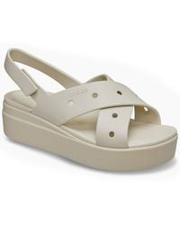 Crocs™ - Brooklyn 4U Cross Strap Clogs - Lyst