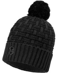 Buff Airon Knitted Hat - Black