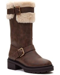 rocket dog mid calf boots