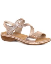 Rieker - Sphere Riptape Sandals - Lyst