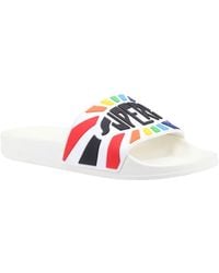 Superga - Slide Multicolour Sandals - Lyst