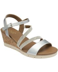 Lotus - Goldie Wedge Sandals - Lyst