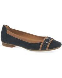 Gabor - Michelle Casual Stud Buckle Pumps - Lyst