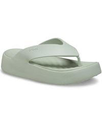 Crocs™ - Getaway Platform Flip Sandals - Lyst