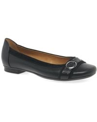 Gabor - Michelle Casual Stud Buckle Pumps - Lyst
