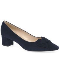 Peter Kaiser - Blia Suede Court Shoes - Lyst