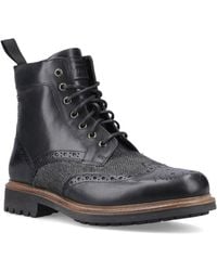 HUNTER - Loch Brogue Boots - Lyst