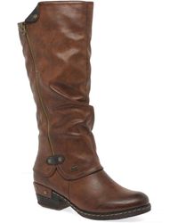Rieker - Sierra Knee High Boots - Lyst