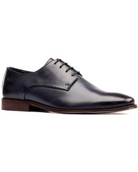 Base London - Marley Plain Toe Derby Shoes - Lyst