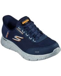 Skechers - Go Walk Flex 216330-Nvy Lace Up Shoes - Lyst