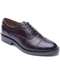 Base London - Roma Toe Cap Shoes - Lyst