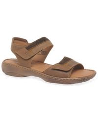 Josef Seibel - Debra 19 Leather Sandals - Lyst