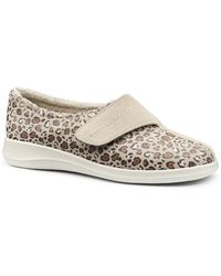 Hotter - Wrap Faux Fur Lined Slippers - Lyst