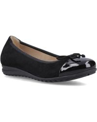 Hush Puppies - Laurie Toe Cap Ballerinas - Lyst