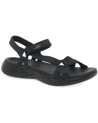 Skechers Flat sandals for Women | Online Sale up to 67% off | Lyst UK