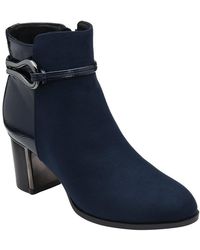 Lotus - Ebony Ankle Boots - Lyst