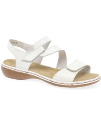 Rieker - Sphere Riptape Sandals - Lyst