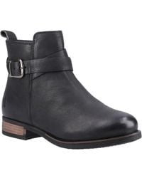 Hush Puppies - Elise Buckle Boots - Lyst