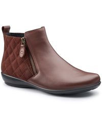 Hotter - Winchester Biker Boots - Lyst