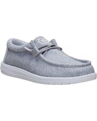 HEYDUDE - Wally Stretch Jersey Slip On Shoes - Lyst
