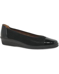 Gabor - Petunia Accent Low Heeled Pumps - Lyst