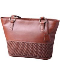Lakeland Leather - Waverton Leather Tote Bag - Lyst
