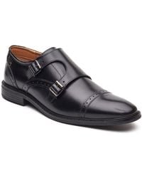 Base London - Henley Monk Shoes - Lyst