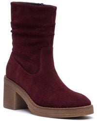 Hush Puppies - Flora Ruched Ankle Boots - Lyst