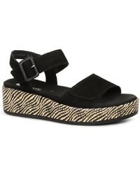 Remonte - Tapestry Wedge Sandals - Lyst