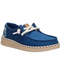 HEYDUDE - Wendy Espadrille Retro Palm Shoes - Lyst