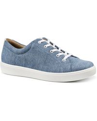 Hotter - Molly Canvas Shoes - Lyst