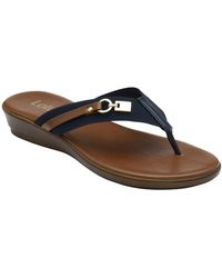 Lotus - Esino Toe Post Sandals - Lyst