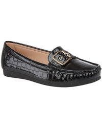 Lotus Libby Loafers - Black