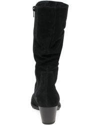 gabor extra slim calf boots