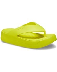 Crocs™ - Getaway Platform Flip Sandals - Lyst
