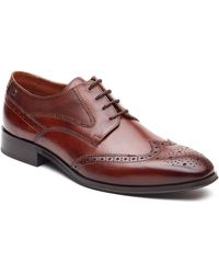 Base London - Steeple Brogue Shoes - Lyst