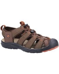 Cotswold Marshfield Recycled Sandals - Brown