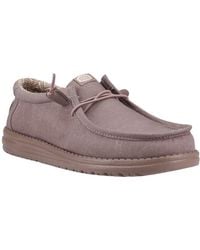 HEYDUDE - Wally Stretch Canvas Shoes - Lyst