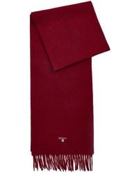 Barbour - Plain Lambswool Scarf - Lyst