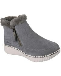 Skechers - Wilshire Blvd Fresh Zip Ankle Boots - Lyst