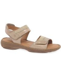 Josef Seibel - Debra 19 Leather Sandals - Lyst