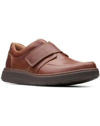 Clarks - Un Abode Strap Wide Fit Casual Shoes Size: 6.5, - Lyst