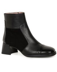 Hispanitas - Milan Patch Ankle Boots Pat/Lea - Lyst