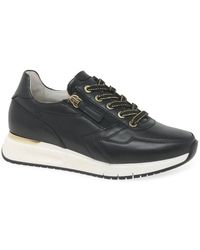 gabor black trainers