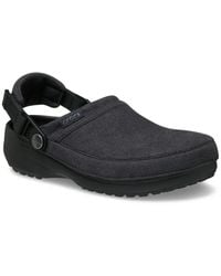 Crocs™ - Classic Crafted Vegan Suede Clogs - Lyst