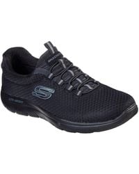 Skechers - Summits Slip On Sports Shoes - Lyst