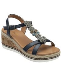 Lotus - Letica Wedge Sandals - Lyst